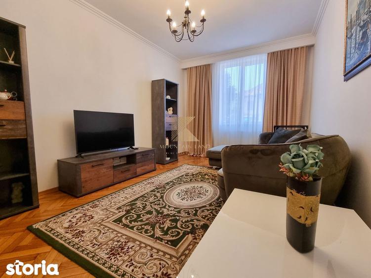 Apartament cu 2 camere decomandat, mobilat în Centrul Istoric