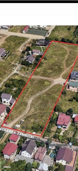 Teren de vanzare intravilan 10.000 mp, deschidere 50 m Voluntari - 1