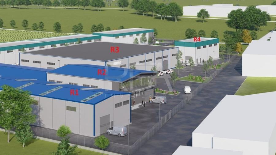 Spațiu industrial, de 11,900 mp, în Popești-Leordeni
