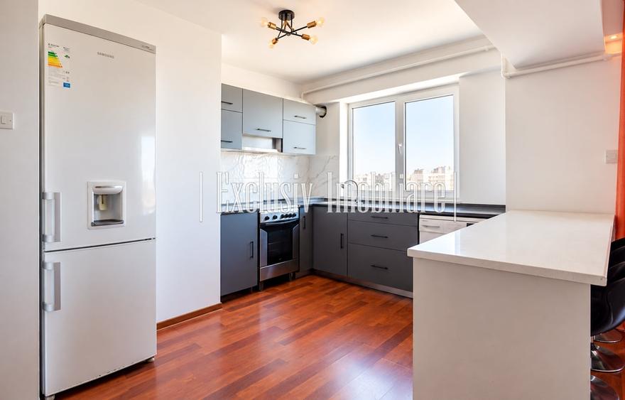 Apartament cu 2 camere semidecomandat în Central