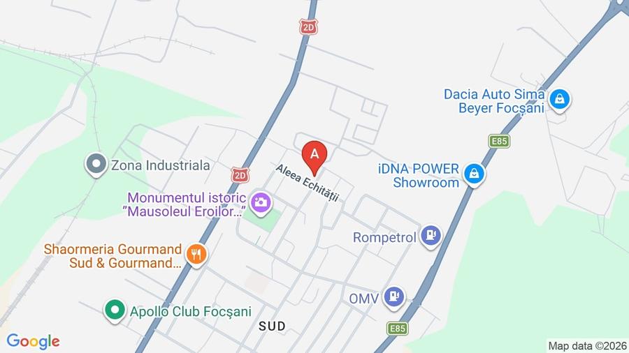 Apartament cu 2 camere decomandat, mobilat în Sud