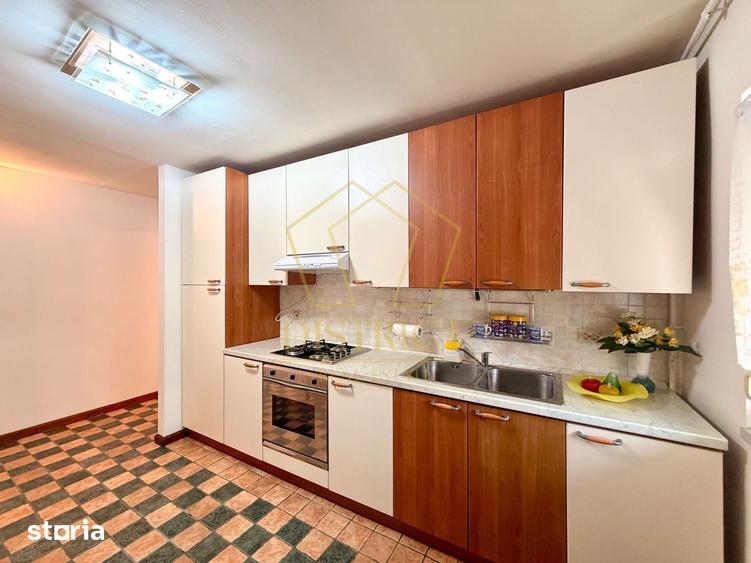 Apartament cu 3 camere semidecomandat, mobilat în Olimpia-Stadion