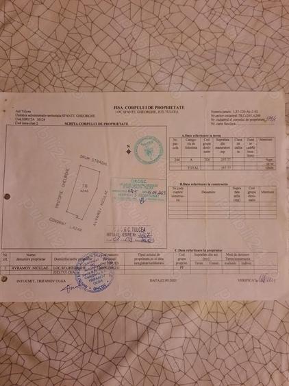 Teren de 266 mp, în Sfântu Gheorghe
