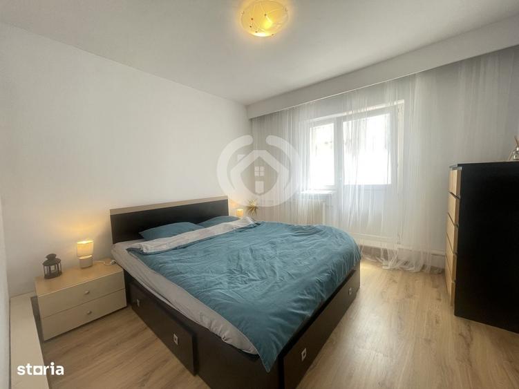 Apartament cu 3 camere decomandat, mobilat în Turnișor
