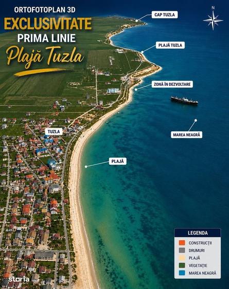 Tuzla Teren prima linie Marea Neagra 10.000 mp - 1