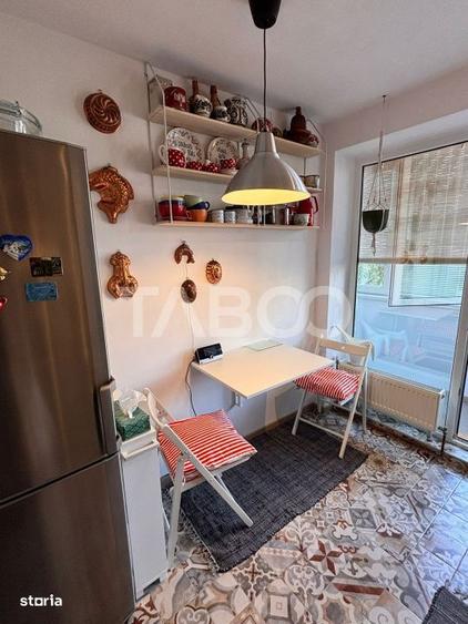 Apartament cu 2 camere semidecomandat, mobilat în Terezian