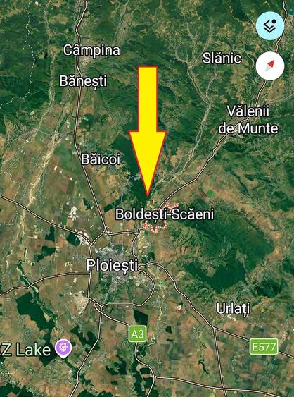 Teren de 10000 mp, în Boldești
