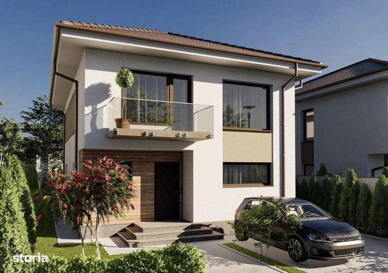 Casa individuala P+1 la rosu in Tunari - 12
