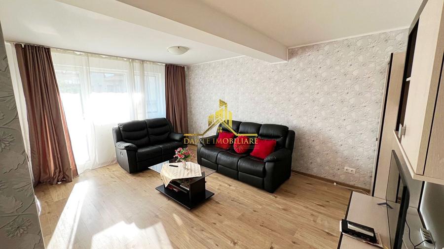 Apartament cu 2 camere semidecomandat, mobilat în Între Lacuri
