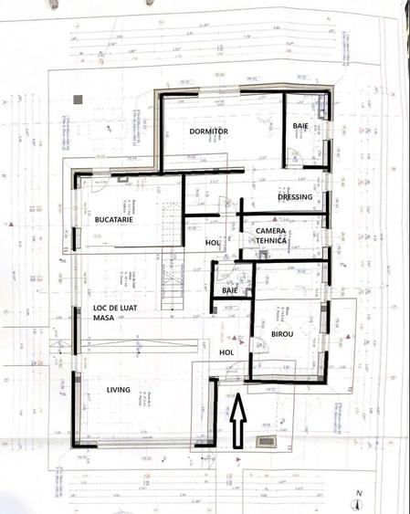 Casă individuală cu 6 camere cu Teren 800 Mp în Feleacu