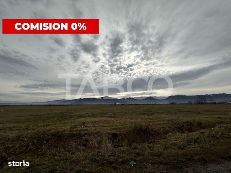 Teren extravilan 4900 mp de vanzare zona Calea Surii Mici Sibiu - 1