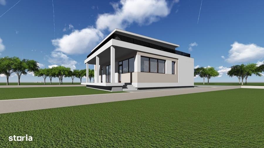 Casă cu 4 camere cu Teren 600 Mp în Central