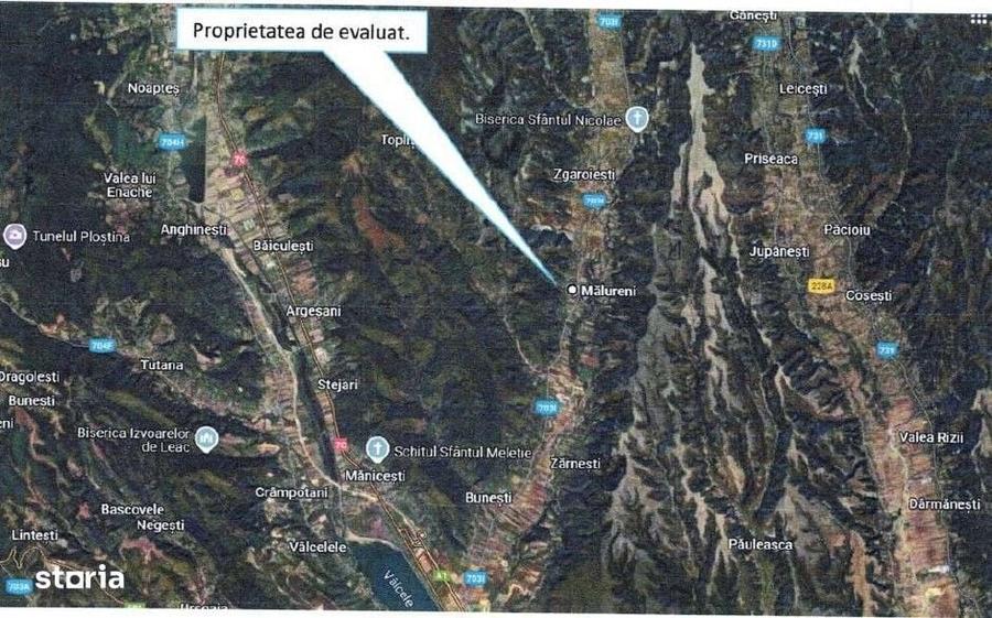 Casă cu 2 camere în Mălureni