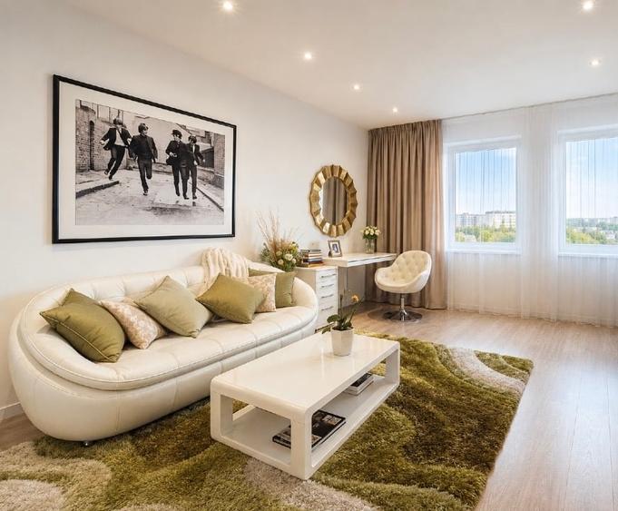 Apartament cu 2 camere semidecomandat, mobilat în Vitan-Bârzești