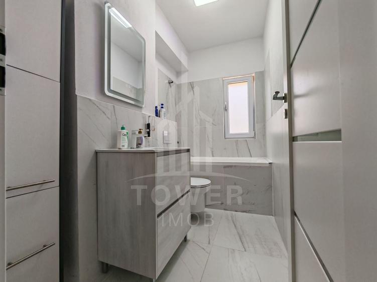 Apartament cu 3 camere decomandat, mobilat în Exterior Vest