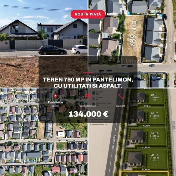 Teren în Pantelimon