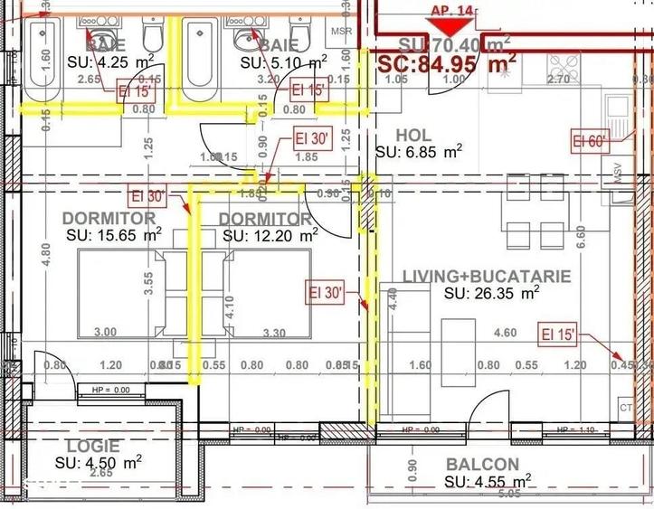 Apartament 3 Camere Gata De Mutare Pallady Metrou 15 Mn Nicolae Teclu - 10