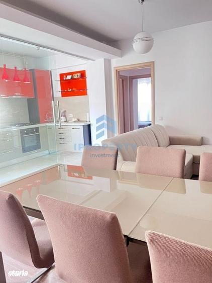 Apartament cu 2 camere, mobilat în Arcul de Triumf
