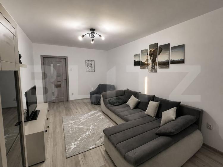 Apartament cu 2 camere semidecomandat, mobilat în Șagului