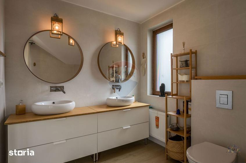 Pipera | 4 camere | semineu + piatra naturala | bucatarie eleganta - 3