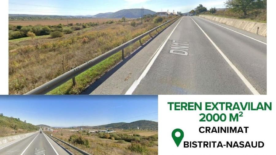 Teren extravilan de 2000 mp, în Șieu-Măgheruș