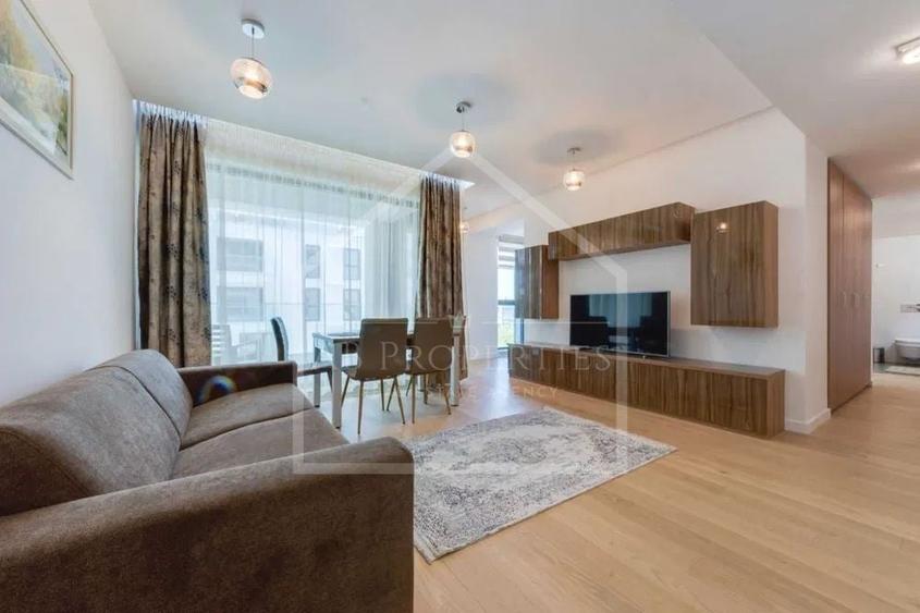 Apartament cu 2 camere decomandat, mobilat în Herăstrău