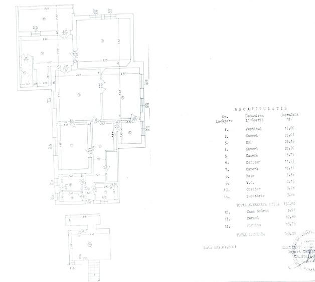Apartament cu 5 camere semidecomandat în Dacia
