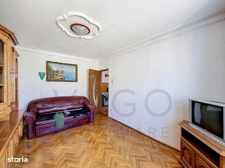 Apartament cu 2 camere, decomandat, 50 mp, parcare, zona Pod Calvaria - 2