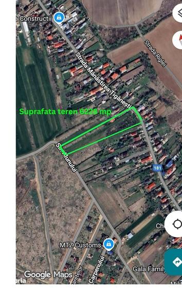 Teren de 752 mp, în Ciolpani