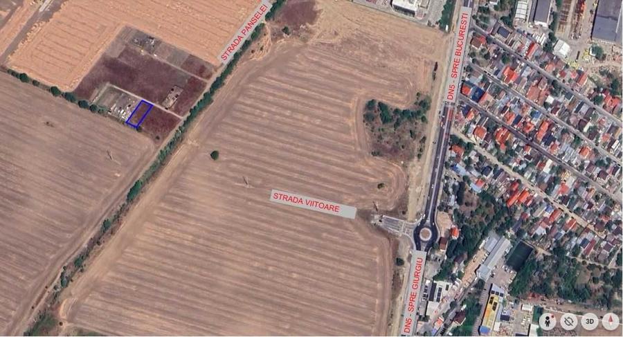 Proprietar vand teren intravilan 538 mp Alunisu, Magurele, IF - 1