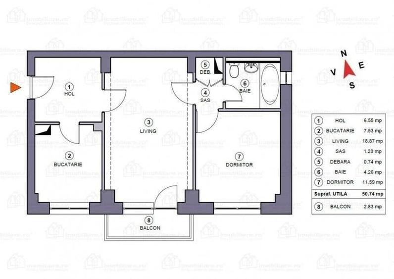 Particular, inchiriere ap. 2 camere, vizavi metrou Titan - 2