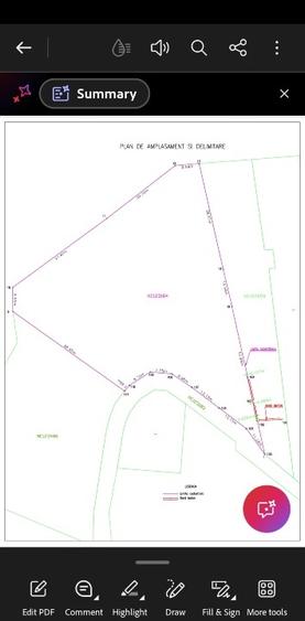 Teren agricol intravilan de 4280 mp, în Corbeanca