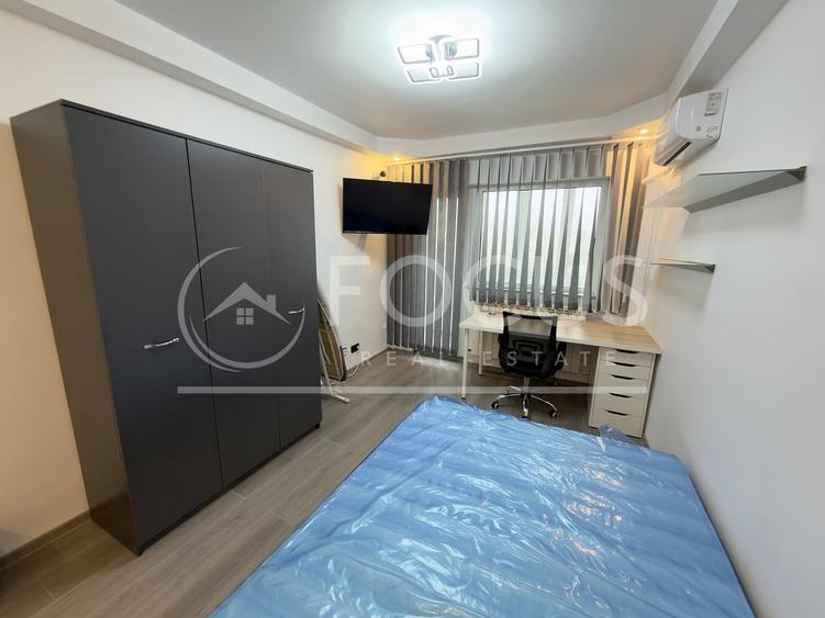 Apartament cu 3 camere semidecomandat, mobilat în Ștefan cel Mare