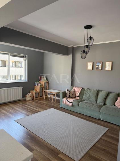 Apartament cu 2 camere semidecomandat, mobilat în Baciu — fotografia 1