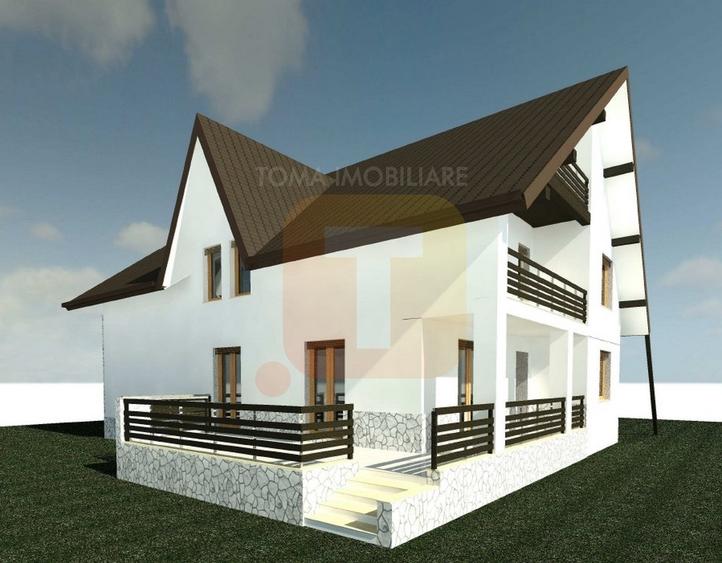 Casă individuală cu 6 camere cu Teren 800 Mp în Alexandru cel Bun