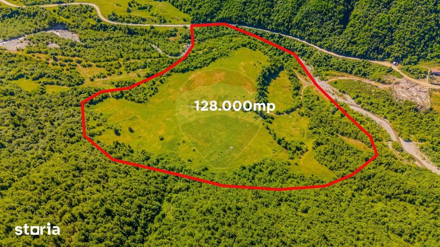 Teren de 128000 mp, în Gârcini