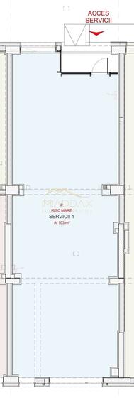 Spa?iu comercial 103 mp, parter bloc nou, Erou Iancu Nicolae - 4