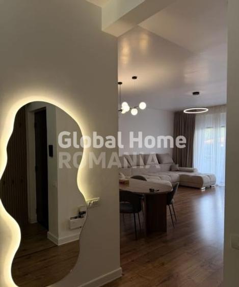Apartament cu 2 camere semidecomandat, mobilat în 1 Mai