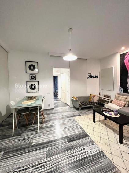 Apartament cu 2 camere semidecomandat, mobilat în Ultracentral