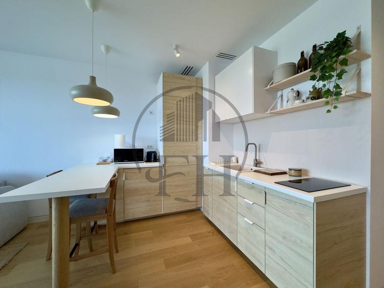 Apartament cu 2 camere semidecomandat, mobilat în Vest