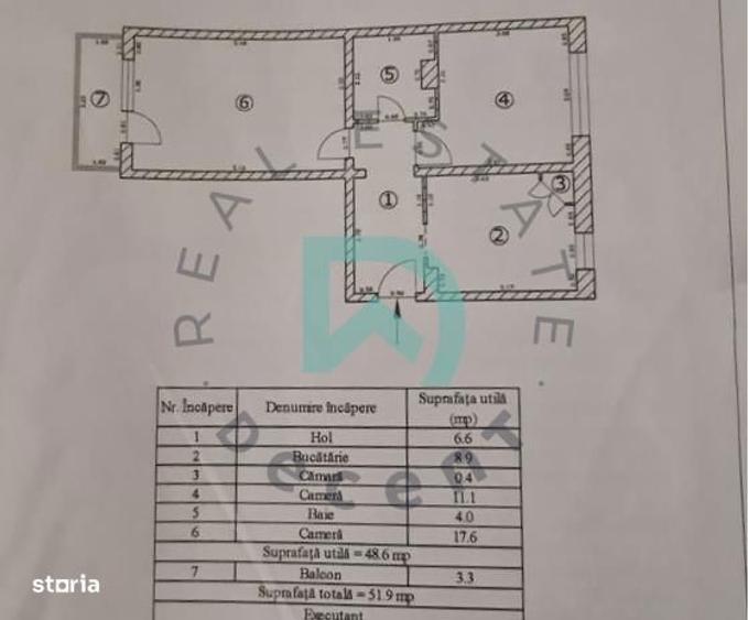 Apartament cu 2 camere decomandat în Astra — fotografia 3