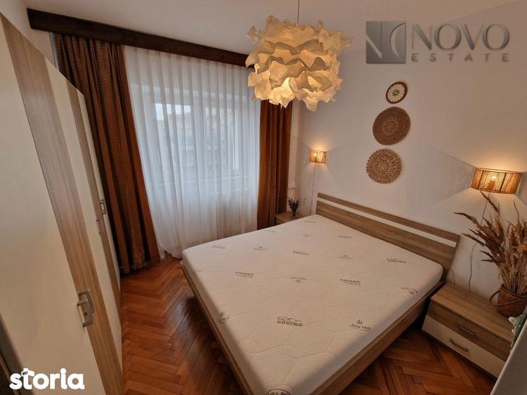 Apartament cu 2 camere semidecomandat, mobilat în Moșilor