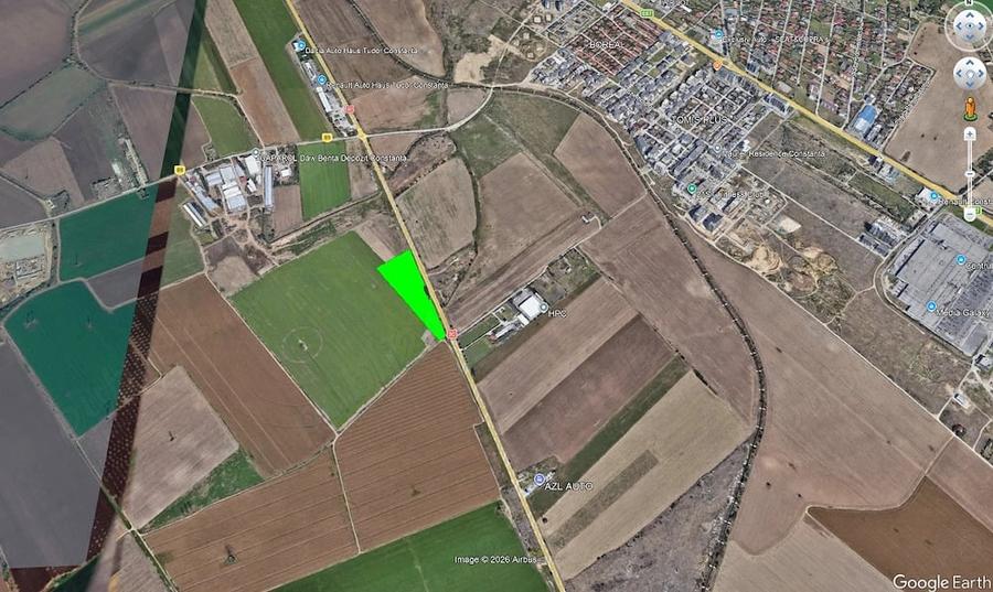 Teren de 3000 mp, în Tomis Plus