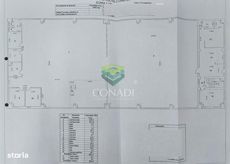Spațiu comercial, de 386 mp, în Clinceni