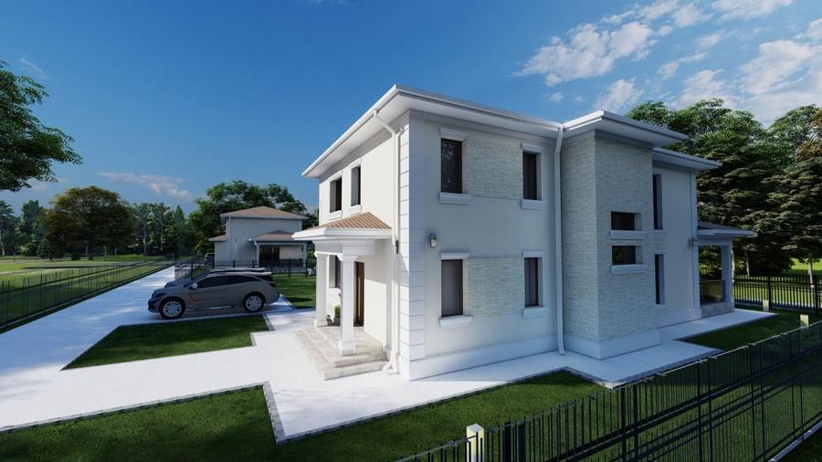 Casă individuală cu 5 camere cu Canalizare în Mogoșoaia