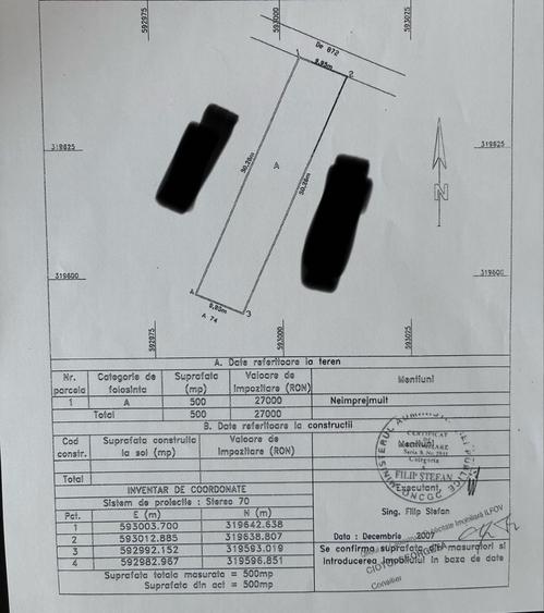 Teren intravilan 500 mp de vanzare Strada Apusului, Popesti-Leordeni - 1
