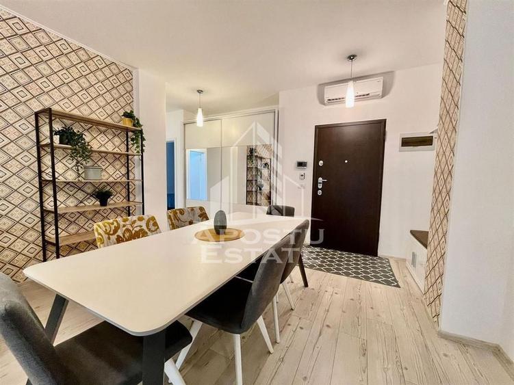 Apartament cu 3 camere decomandat, mobilat în Dumbrăvița — fotografia 3