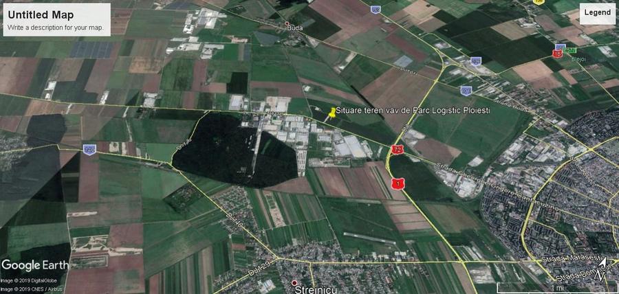 Teren Construcții intravilan de 10000 mp, în Exterior Nord