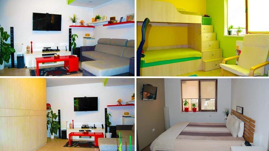 Apartament cu 3 camere semidecomandat în Florești