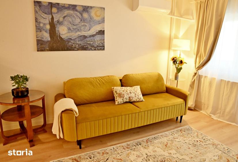Apartament cu 2 camere semidecomandat în Moșilor